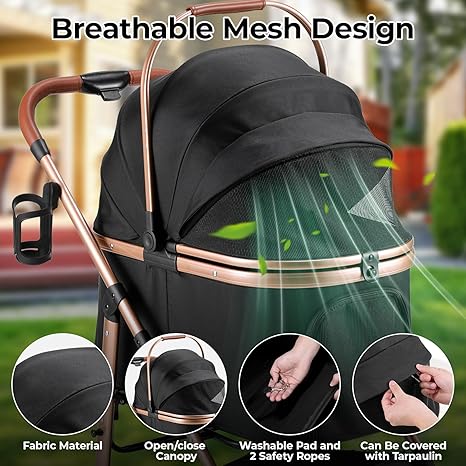 Easy access, airflow, and storage